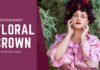 Floral Crown Photoshoot – Sustainable Plus Size Fashion Editorial floral crown photoshoot