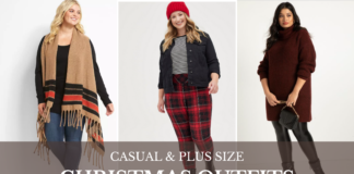 plus size christmas outfits casual