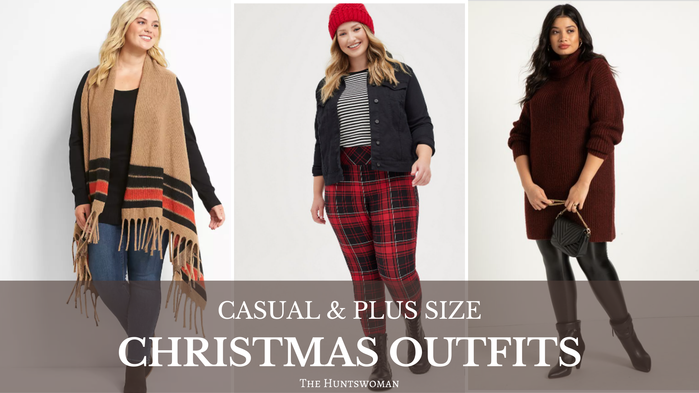 13+ Plus Size Christmas Outfits - Casual in 2021! - The Huntswoman