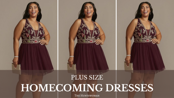 plus size homecoming dresses