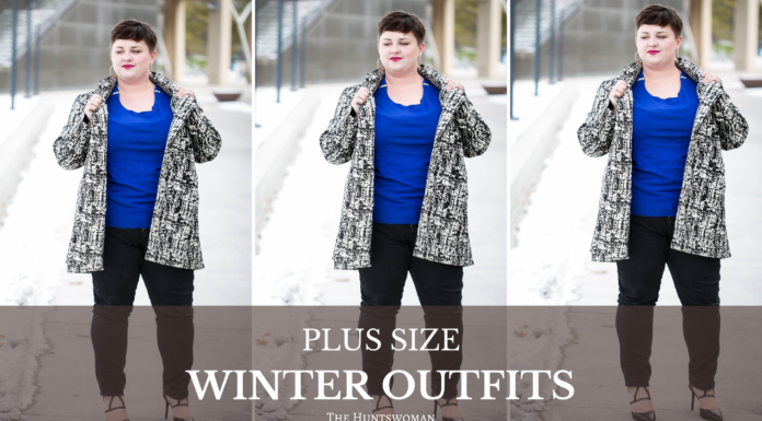 plus size winter fashion outfits