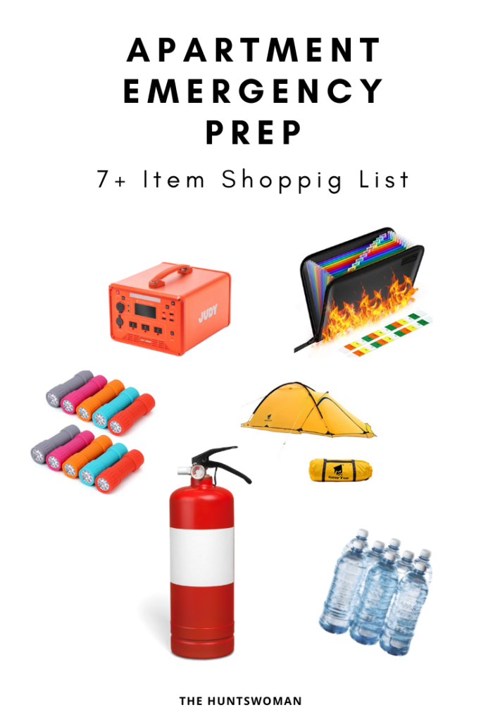 Apartment Emergency Preparedness Items for Home