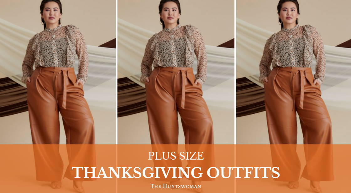 20+ Plus Size Thanksgiving Outfits | 2021 Plus Size Outfit Ideas - The  Huntswoman
