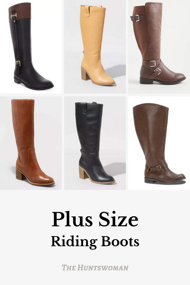 Where To Buy Plus Size Riding Boots 9 Wide Calf Boots The Huntswoman 