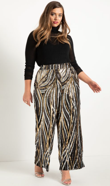 Plus Size Sequin Outfits