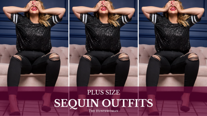 plus size sequin outfits