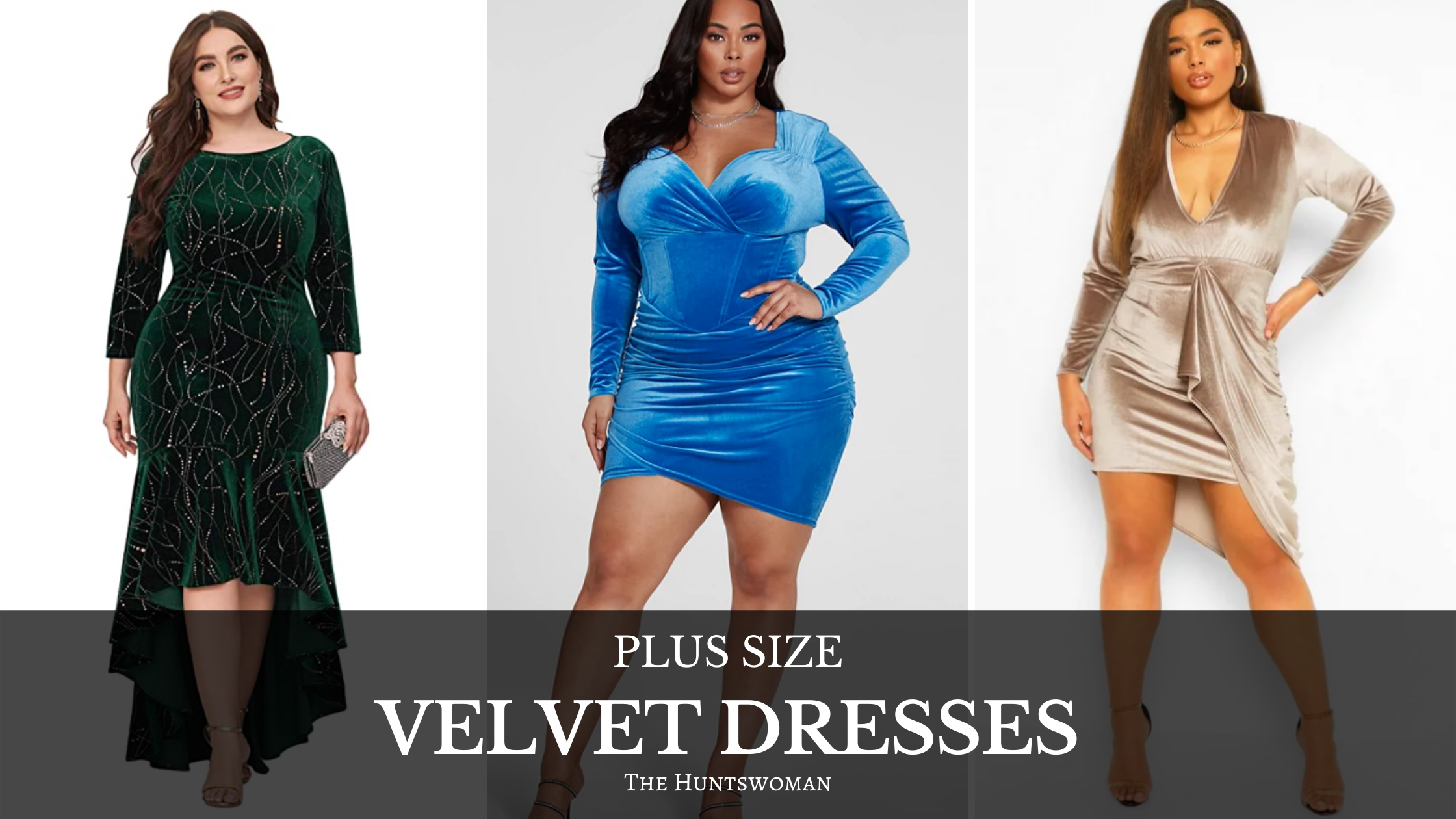 Plus Size Velvet Dresses