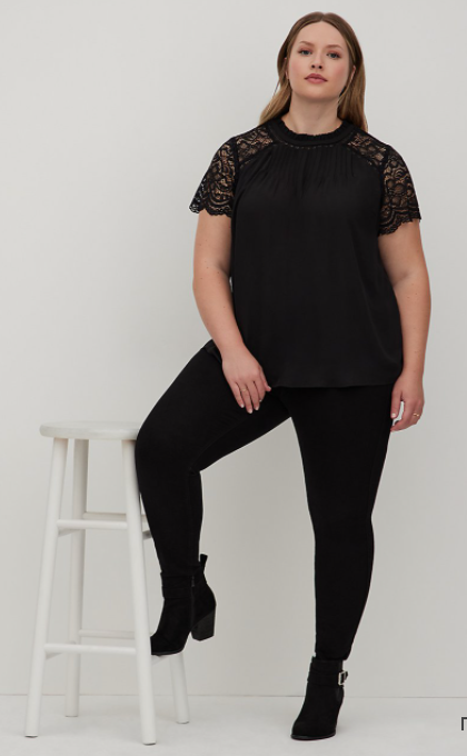Plus Size New Year's Eve Outfits with Jeans 