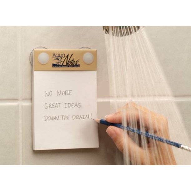 Waterproof Notepad For Shower - Best Gifts for Solopreneurs List