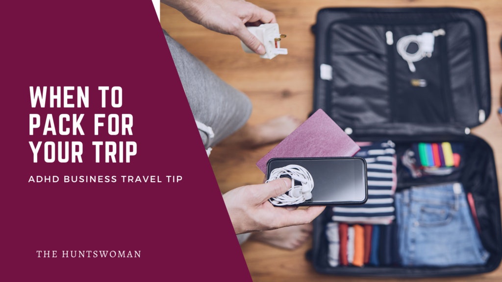 Tips for ADHD Business Travel