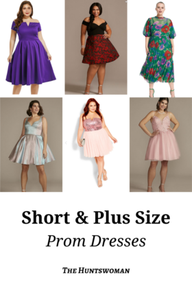 21+ Short Plus Size Prom Dresses in 2023 - The Huntswoman