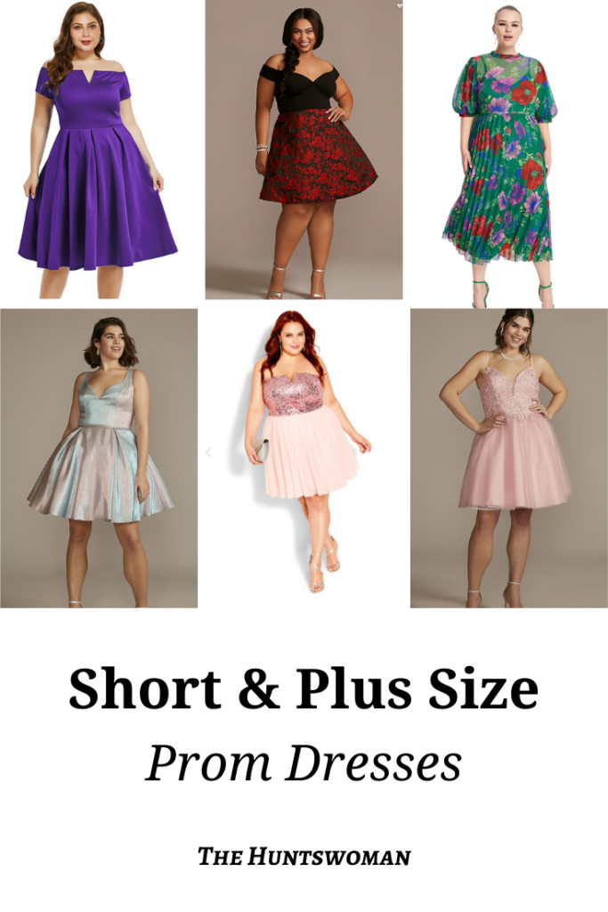 Plus size prom dresses short guide list