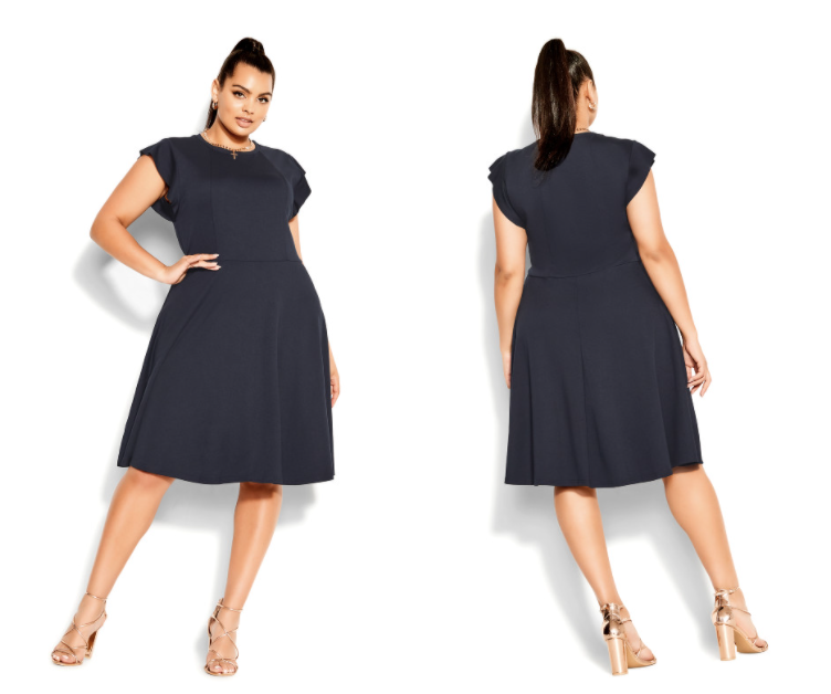 Plus Size Professional Outfits for Working in Government & Politics - plus size navy dress