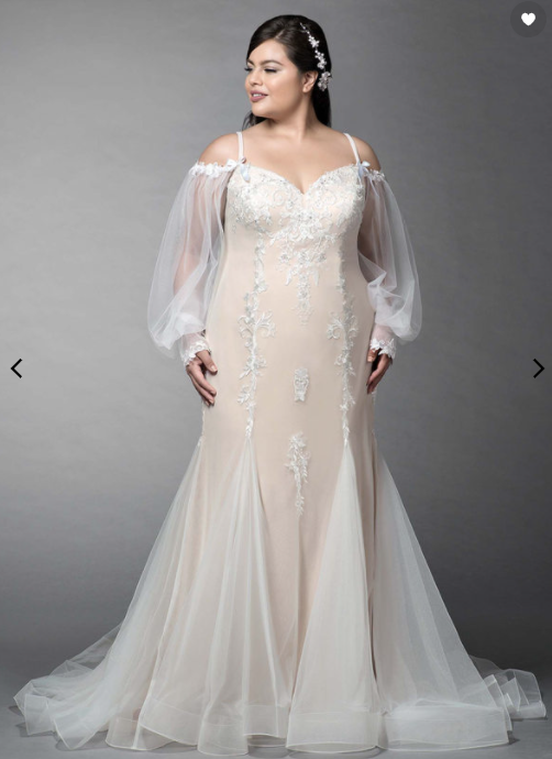 unique plus size wedding dress romantic