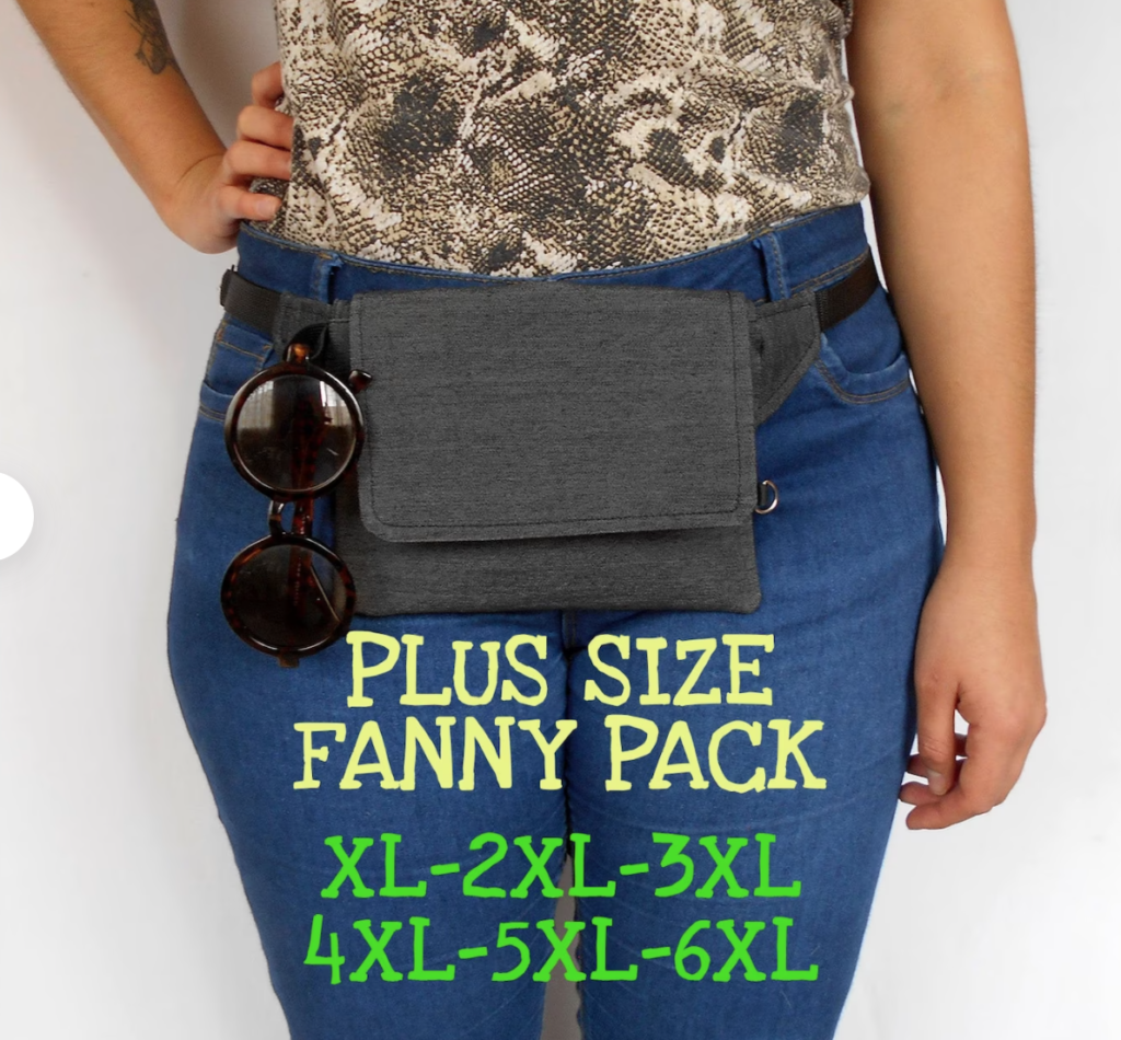  plus size fanny pack
