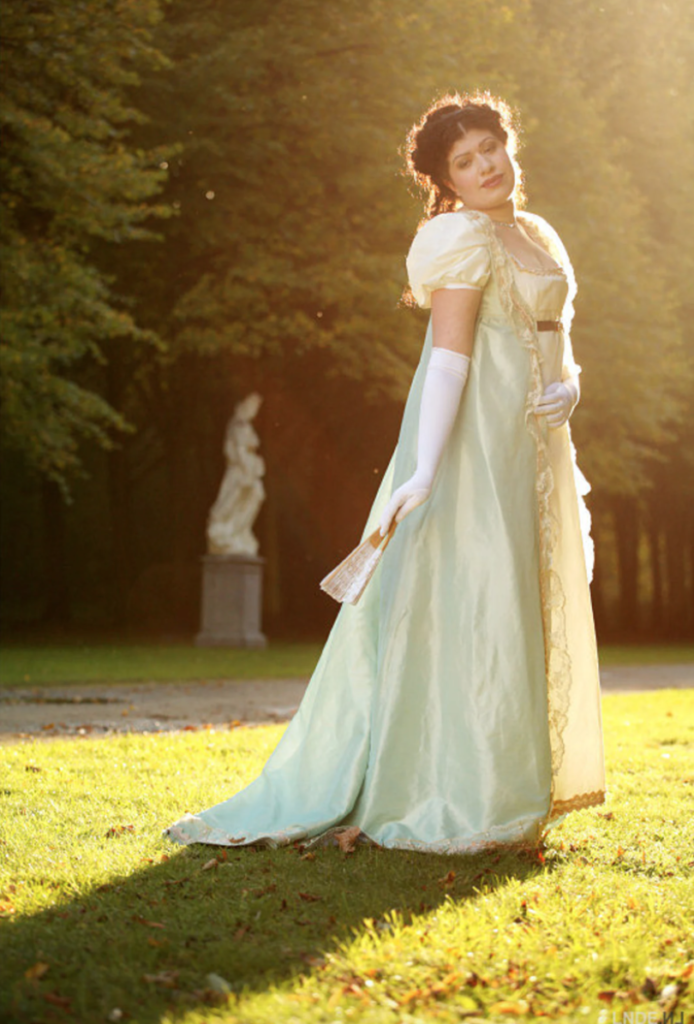 Plus Size Regency Gown