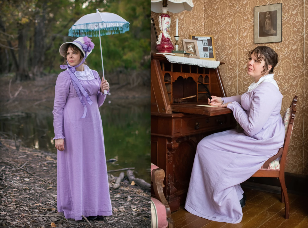 Plus Size Regency Dress