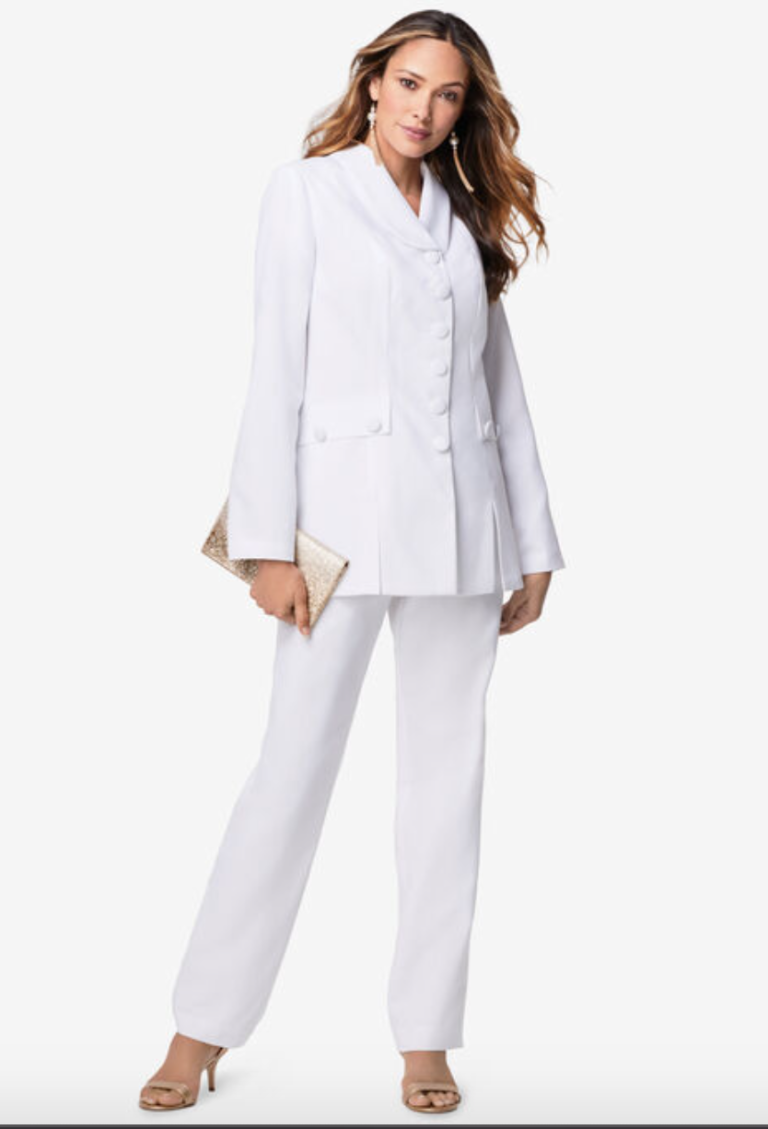 23+ Plus Size Suit for Wedding | Women & LGBT Folks - The Huntswoman