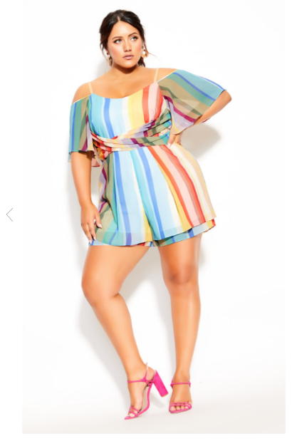 plus size resort wear outfit