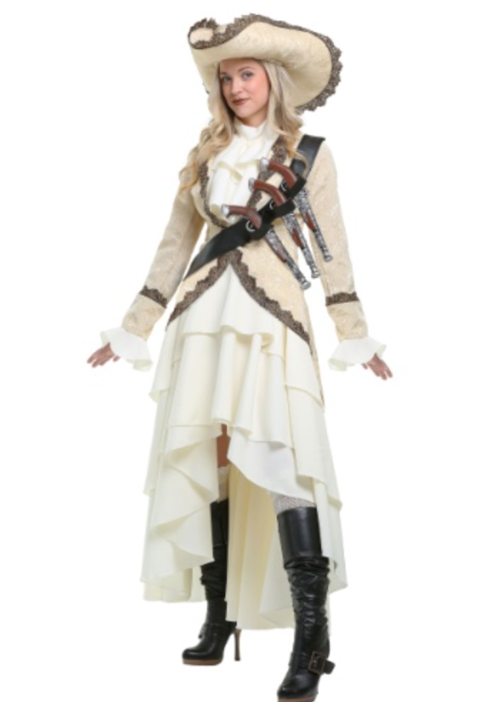 Plus Size Pirate Costume Fancy Dress
