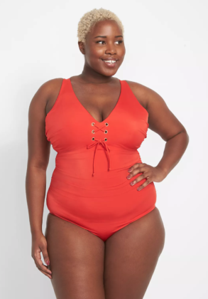 24 SUPER CUTE Plus Size One Piece Bathing Suits | 2023 - The Huntswoman