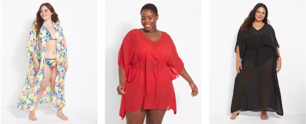 lane bryant swimsuit coverups