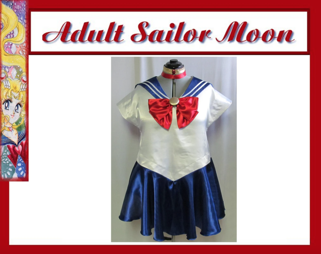 Plus Size Sailor Moon Cosplay Costume