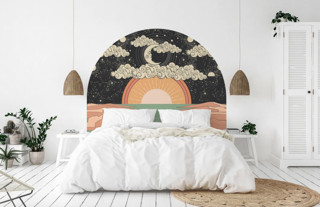 unique headboard