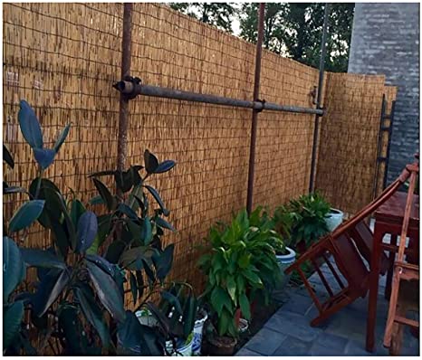  Apartment Patio Privacy Screen Idea - Bamboo sheet