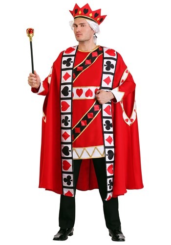 Plus Size Alice in Wonderland Costumes: King of Hearts