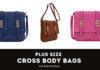 plus size cross body bags where to shop