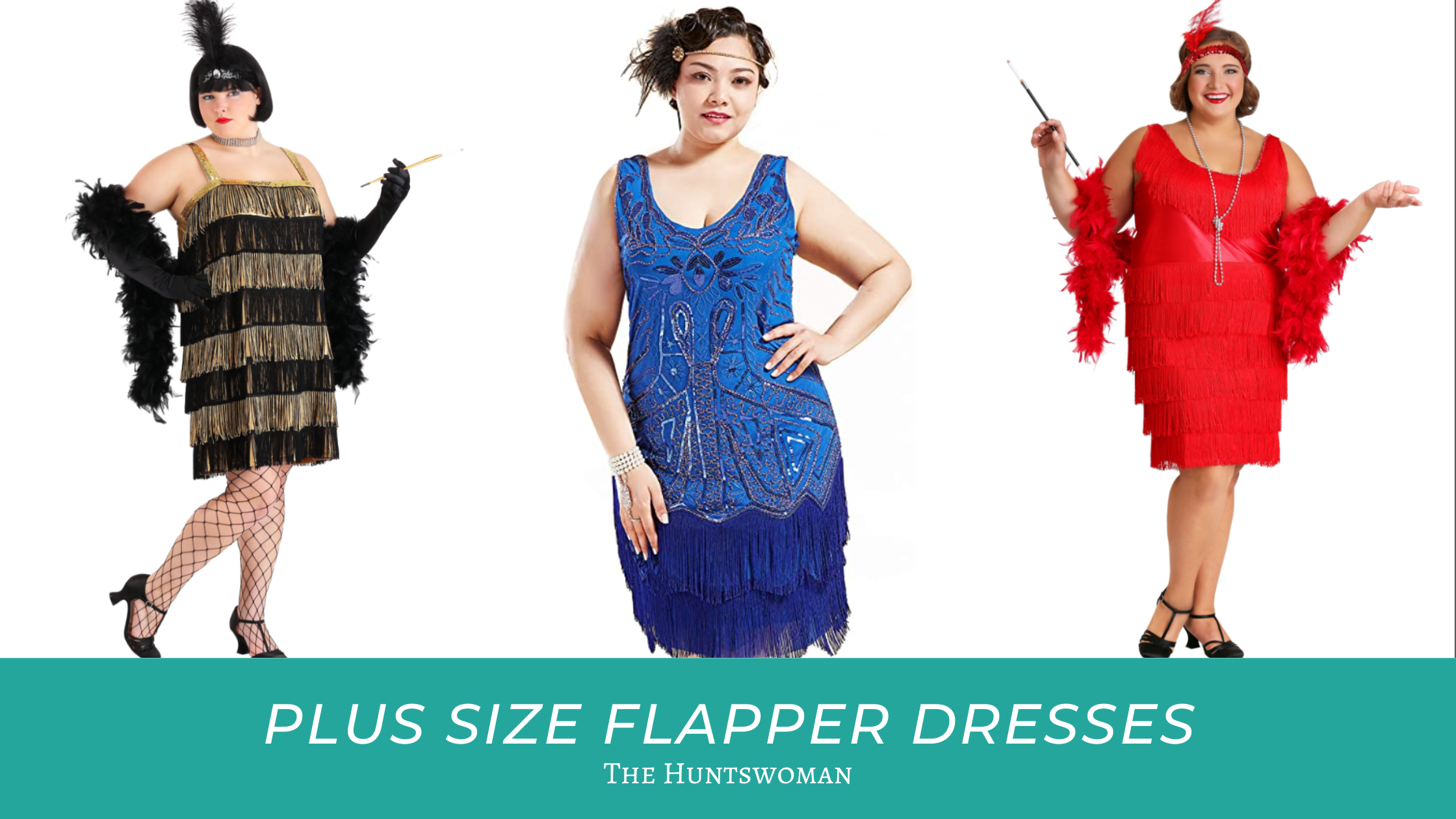 27+ Plus Size Flapper Dresses || Where to - The Huntswoman