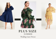 plus size summer wedding guest dress ideas