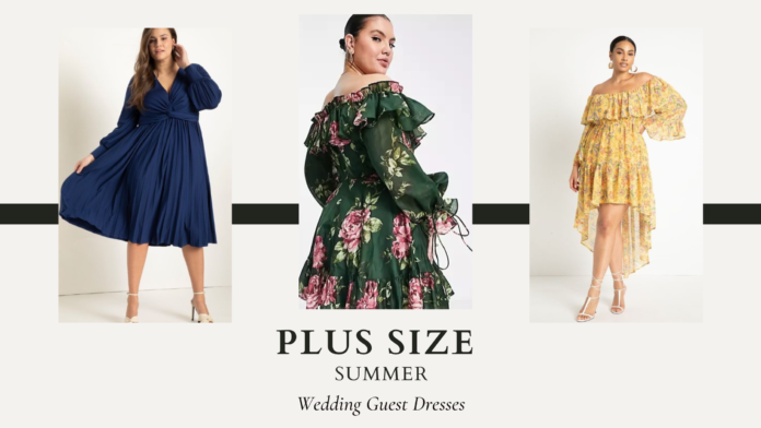 plus size summer wedding guest dress ideas