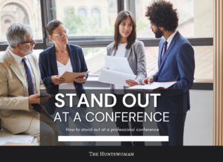 how to stand out at a business conference