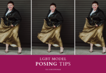 LGBT Fashion Model Photoshoot -