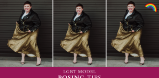 LGBT Fashion Model Photoshoot -