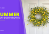 21+ BEST Front Door Wreaths for Summer in 2023! summer front door wreaths for 2022