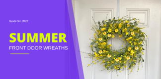 summer front door wreaths for 2022