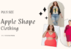 plus size apple shape clothing