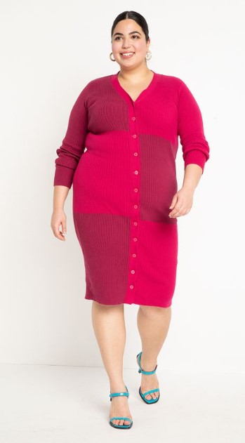 Clothing for apple shaped hotsell plus size