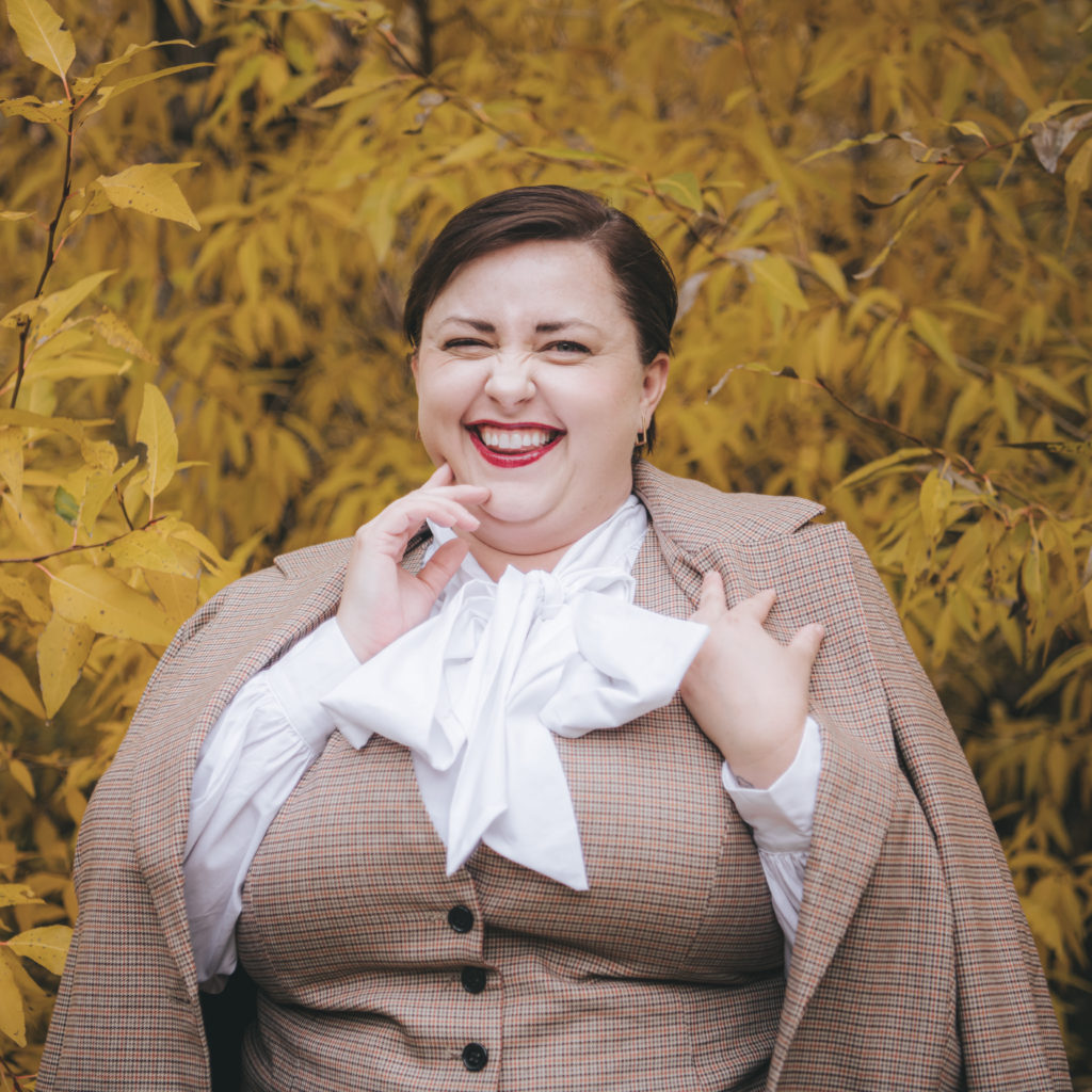 Fall Plus Size 3 Piece Suit