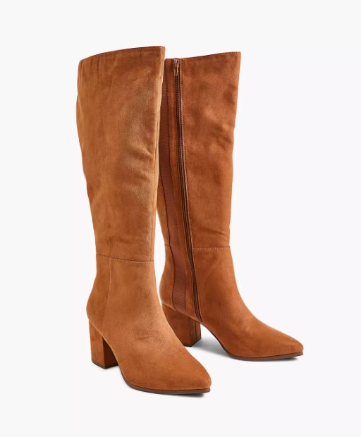plus size wide calf boots