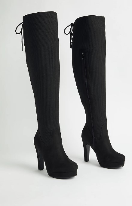 Plus Size Wide Calf Boots