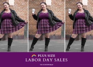 plus size clothing labor day sales guide list