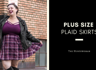 plus size plaid skirts shopping guide fall 2022 outfit ideas