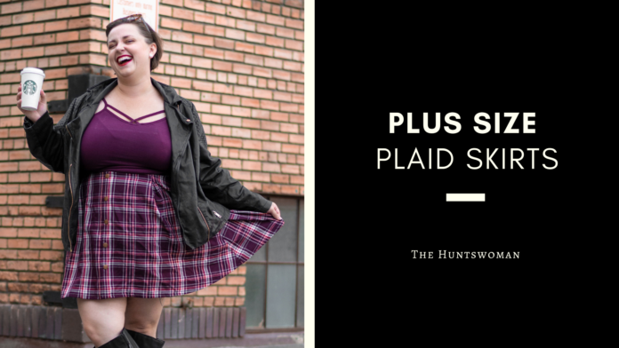 plus size plaid skirts shopping guide fall 2022 outfit ideas