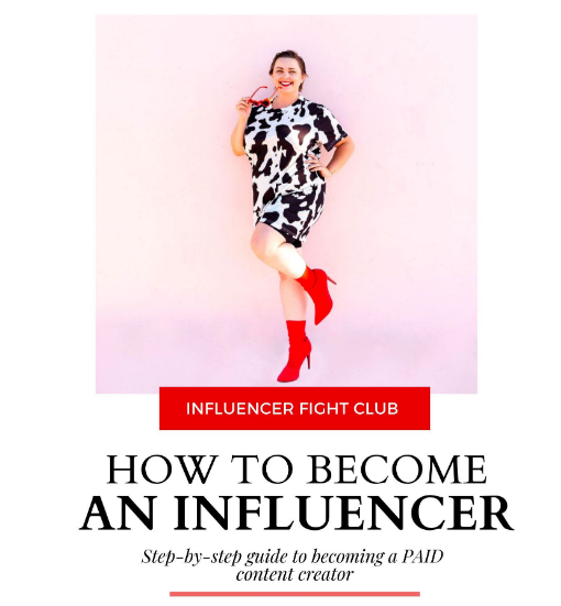 Gifts for Fashion Bloggers - How to Become an Influencer eBook