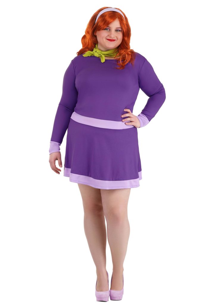 Plus Size Couples Costumes for Halloween - Scooby Doo Daphne