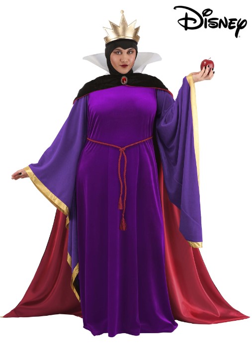 Plus Size Halloween Costumes 7X and 8X - Evil Queen Wicked Stepmother from Disney Snow White 